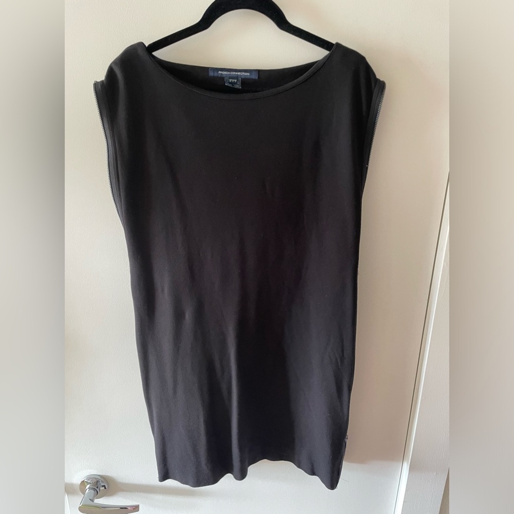 French Connection side zipper dress